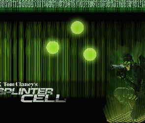 mężczyzna, Splinter Cell, broń