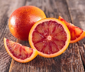 Czerwony, Grejpfrut