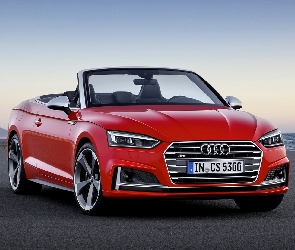 Czerwone, Cabrio, S5, Audi