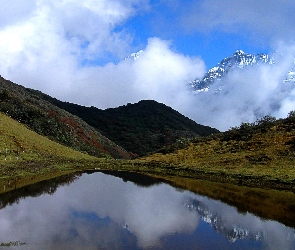 Góry, Staw, Odbicie