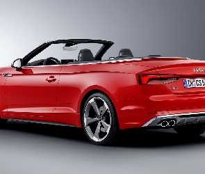 Audi S5, Cabrio, Czerwone