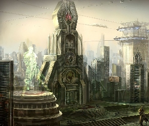 miasto, Starcraft 2, duch, postać
