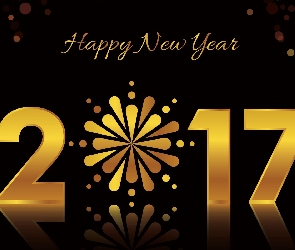 Nowy Rok 2017, Grafika 2D
