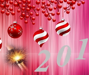 Nowy Rok 2017, Bombki
