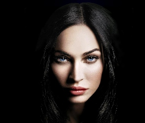 Niebieskie, Oczy, Megan Fox