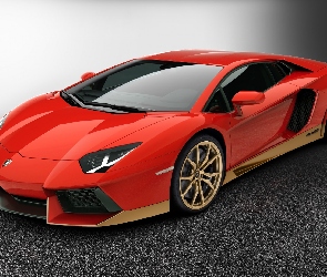 Lamborghini Aventador Miura Homage, Czerwony