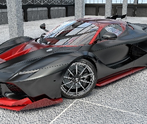 Ferrari FXX, Czarno-czerwony