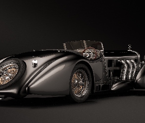 Mercedes-Benz SS Roadster, 1930, Zabytkowy