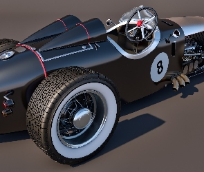 Hot Rod, 1929, Zabytkowy, Austro Daimler Torpedo