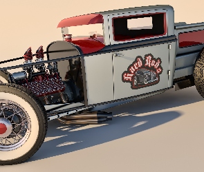 Hot Rod, 1930, Zabytkowy, Ford Model A Pickup