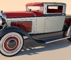Ford Model A Pickup, 1930, Zabytkowy