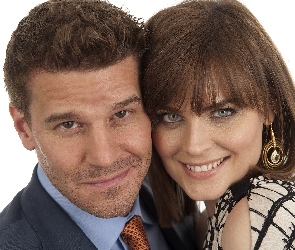 Dawid Boreanaz, Kości, Serial, Bones, Emily Deschanel