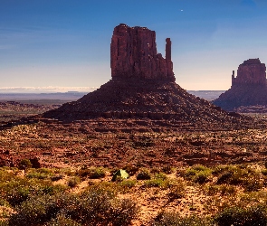 Wyżyna Kolorado, Skały, Monument Valley, Dolina Skał, Stany Zjednoczone