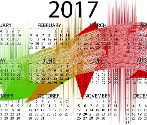 2017, Kalendarz