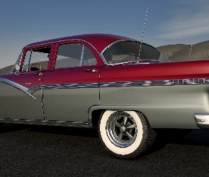 Zabytkowy, 1956, Ford Fairlane Town Sedan