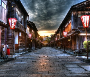 Domy, Japonia, Ulica