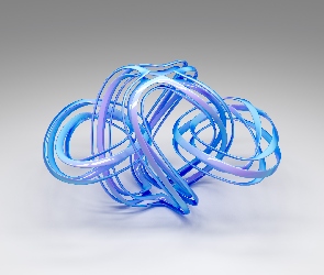 Grafika 3D, Splot, Niebieski