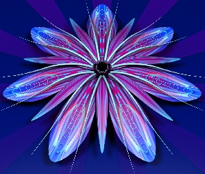 Kwiatek, Grafika 3D