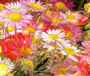 Kwiaty, Paintography