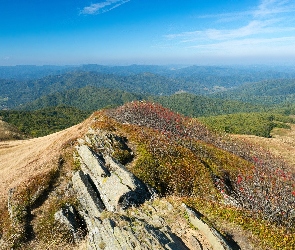 Góry Bieszczady, Wzgórza, Polska