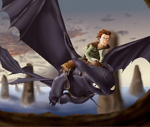 How to Train Your Dragon, Lot, Jak wytresować smoka