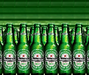 Heineken, Butelek, Rzędy