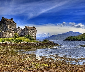Szkocja, Jezioro, Zamek Eilean Donan