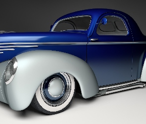 Zabytkowy, 1940, Willys Coupe