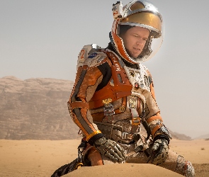 Film, Astronauta, Matt Damon, Kosmonauta, Marsjanin