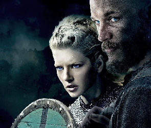 Serial, Katheryn Winnick, Wikingowie, Travis Fimmel, Vikings