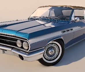 Buick Wildcat MK1 Convertible, 1963, Zabytkowy