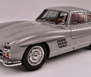 Zabytkowy, 1954, Mercedes-Benz 300 SL Gullwing W198