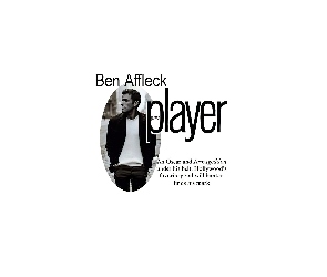 biała, koszulka, Ben Affleck