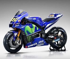 Movistar, Reklama, Motocykl Yamaha YZR-M1, 2017