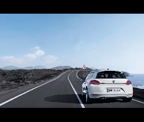 VW Scirocco, Reklama, Tył