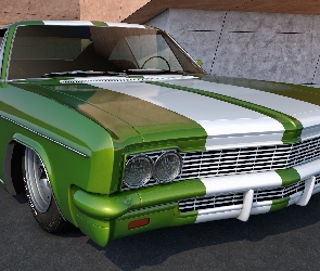 Zabytkowy, 1966, Chevrolet Impala SS Sport Coupe