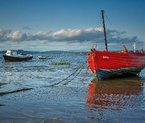 Anglia, Łodzie, Zatoka Morecambe Bay, Morze Irlandzkie