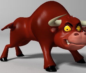 Byk, Grafika 3D