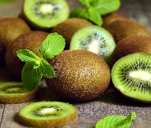 Plasterki, Listki, Kiwi