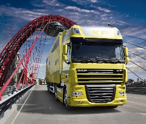 Ciężarówka DAF XF 105, Most