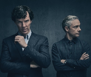 Sherlock, Serial, Benedict Cumberbatch, Martin Freeman