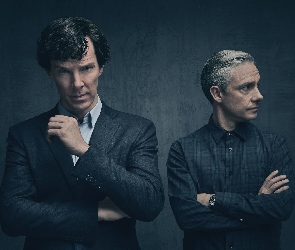 Benedict Cumberbatch, Sherlock, Serial, Martin Freeman