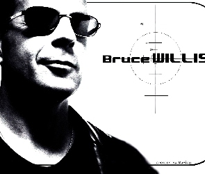 mężczyzna, okulary, Bruce Willis