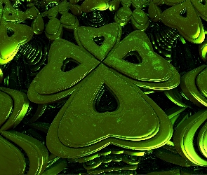 Grafika 3D, Koniczyna