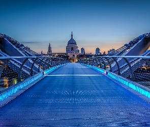 Anglia, Katedra św. Pawła, Most milenijny, Londyn