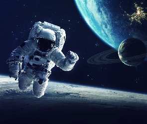 Astronauta, Planety, Kosmos
