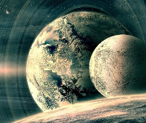 Planety, Grafika 3D