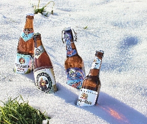 Śnieg, Piwo