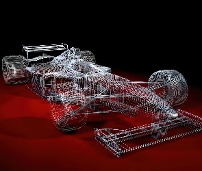 F1, Bolid, Projekt, 3D