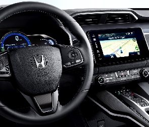 2017, Wnętrze, Honda Clarity Electic